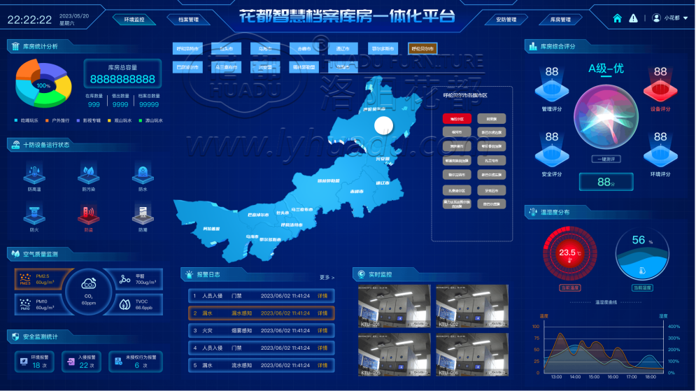 档案库房一体化平台